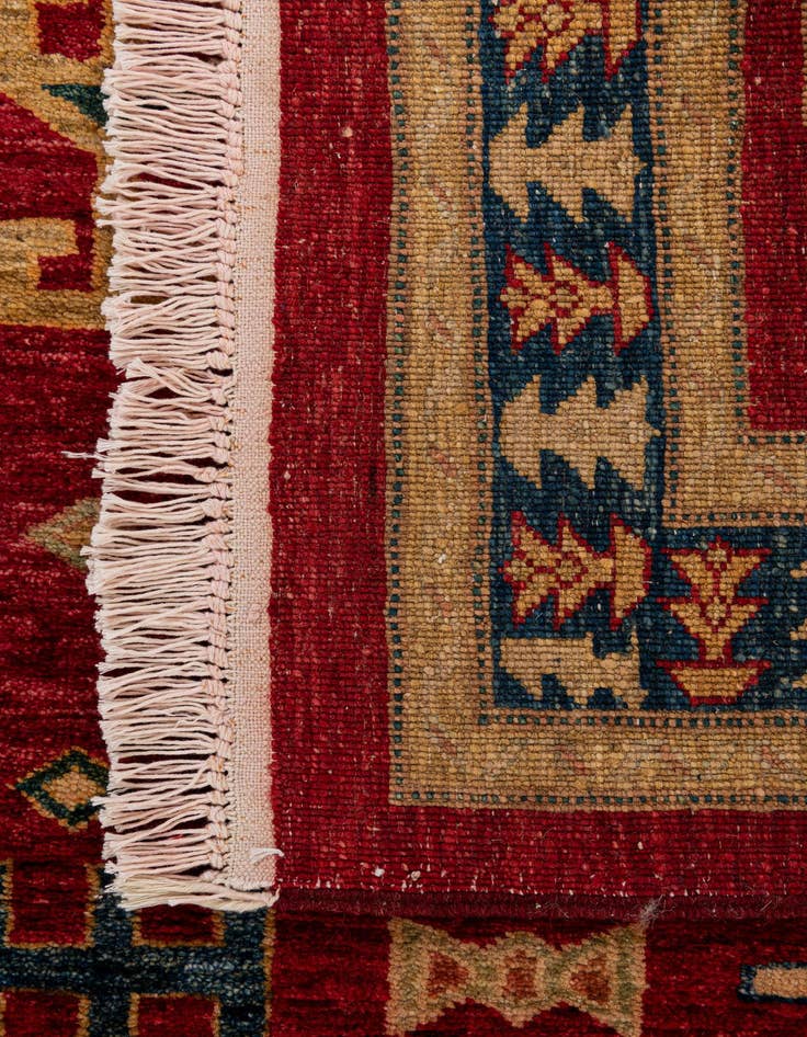 Detail image of  3' 3 x 4' 8  Hand Knotted Ziegler Wool Rug
