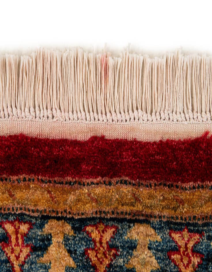 Detail image of  3' 3 x 4' 8  Hand Knotted Ziegler Wool Rug