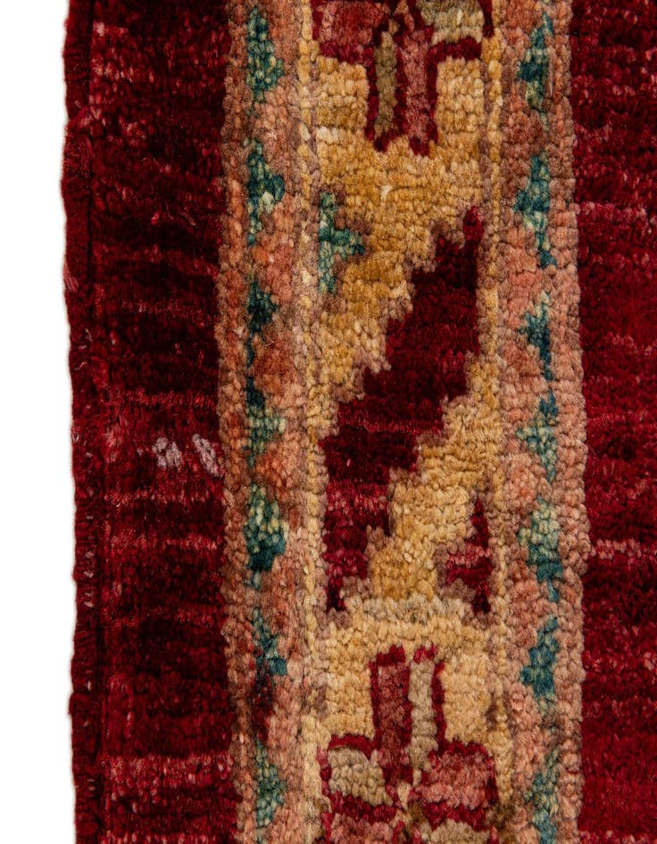 Detail image of  3' 5 x 5' 6  Hand Knotted Ziegler Wool Rug