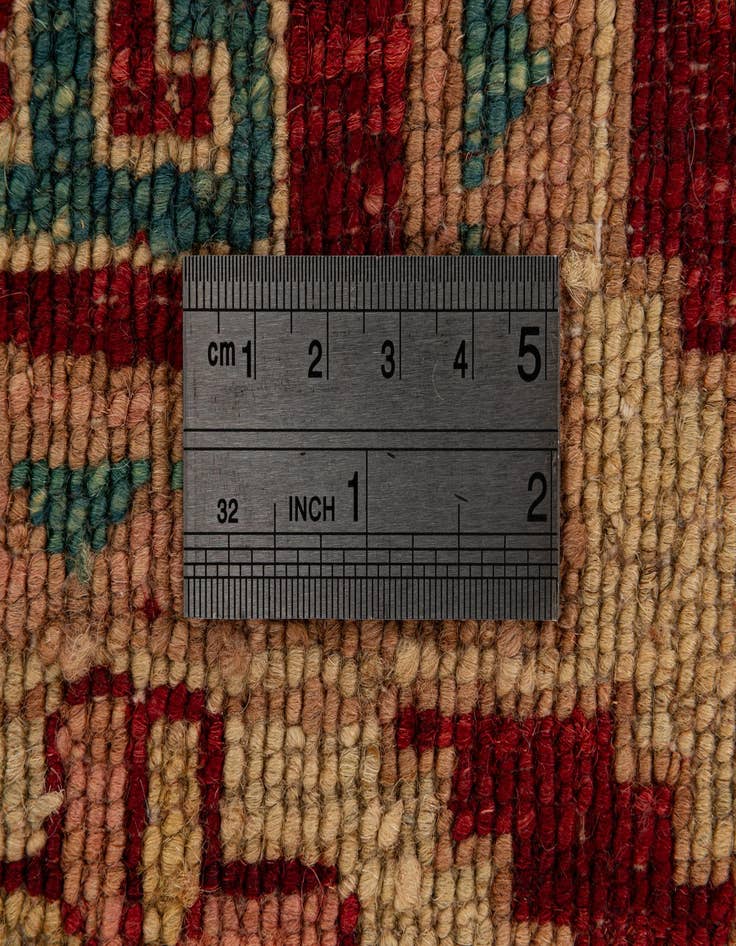 Detail image of  3' 3 x 5' 1  Hand Knotted Ziegler Wool Rug