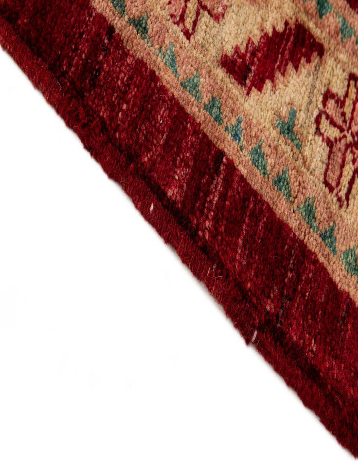 Detail image of  3' 3 x 5' 1  Hand Knotted Ziegler Wool Rug