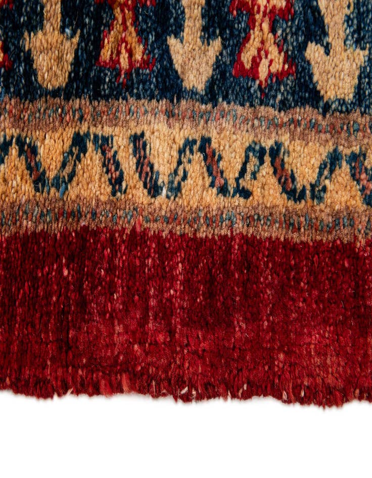 Detail image of  3' 5 x 4' 10  Hand Knotted Ziegler Wool Rug