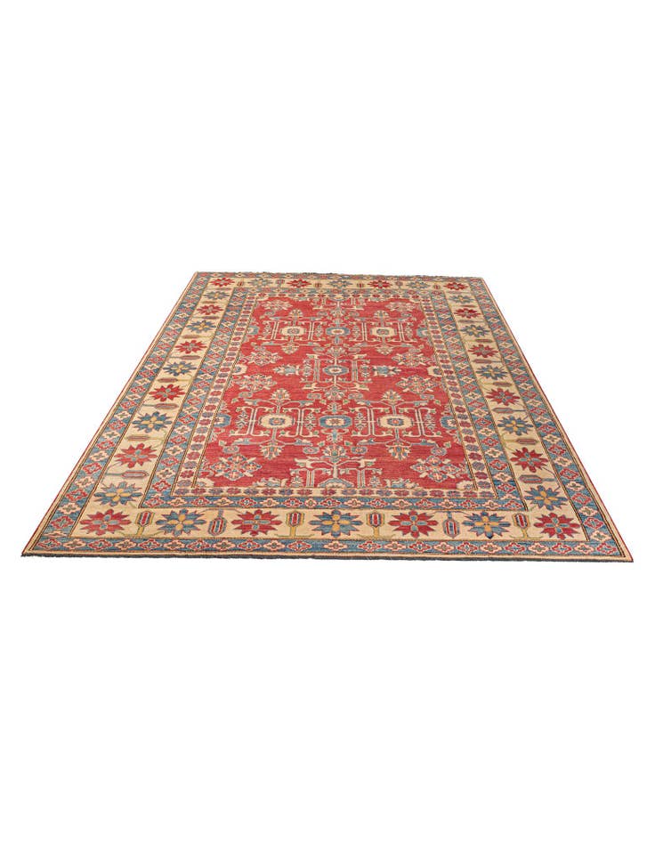 Detail image of  8' 2 x 12' 1  Hand Knotted Ziegler Wool Rug