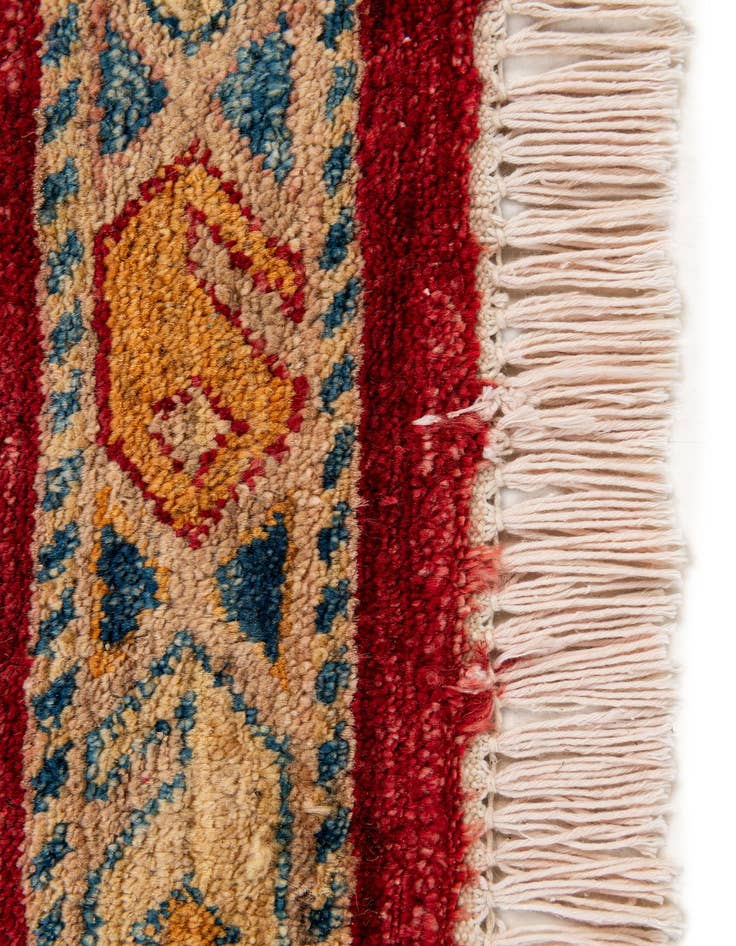 Detail image of  2' 8 x 3' 9  Hand Knotted Ziegler Wool Rug