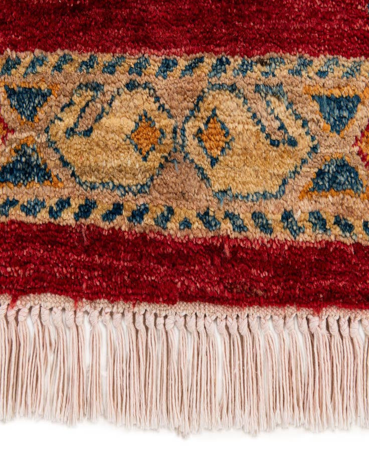Detail image of  2' 9 x 3' 9  Hand Knotted Ziegler Wool Rug
