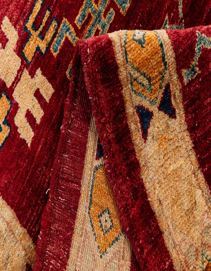 Detail image of  2' 4 x 3' 10  Hand Knotted Ziegler Wool Rug