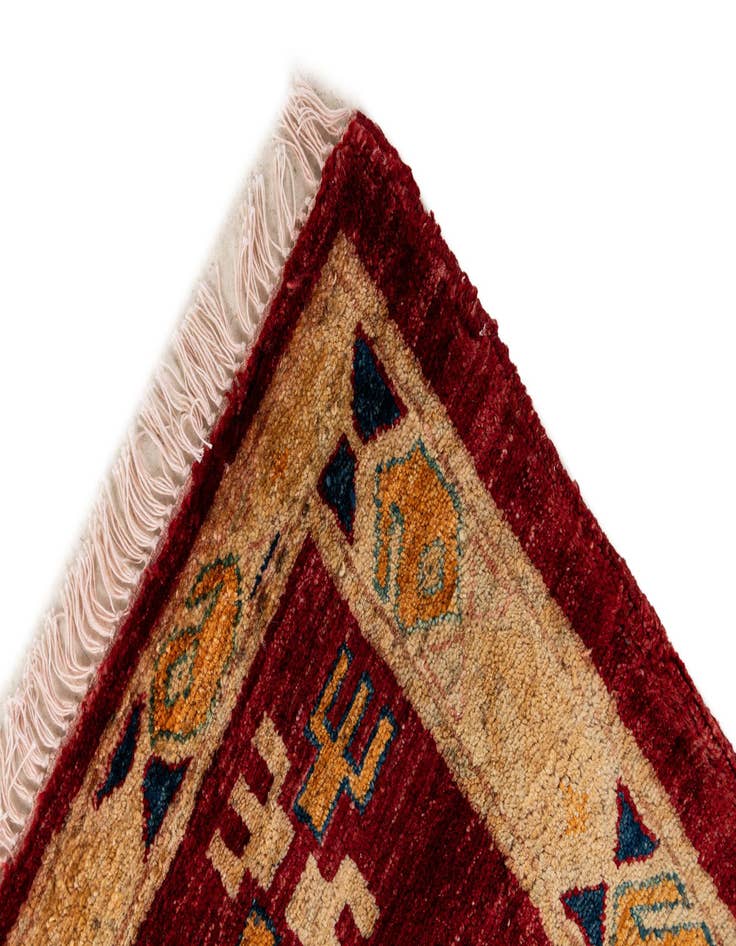 Detail image of  2' 4 x 3' 10  Hand Knotted Ziegler Wool Rug