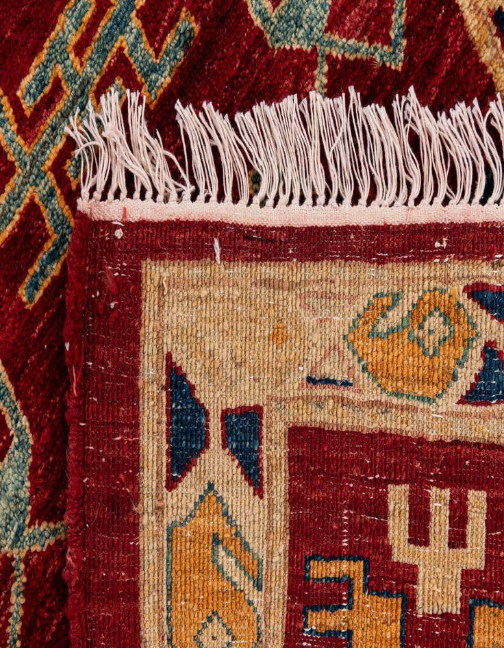 Detail image of  2' 4 x 3' 10  Hand Knotted Ziegler Wool Rug