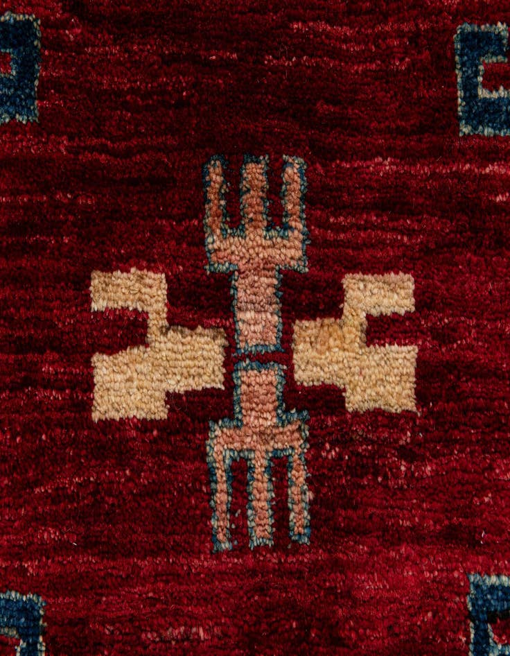 Detail image of  2' 5 x 3' 6  Hand Knotted Ziegler Wool Rug