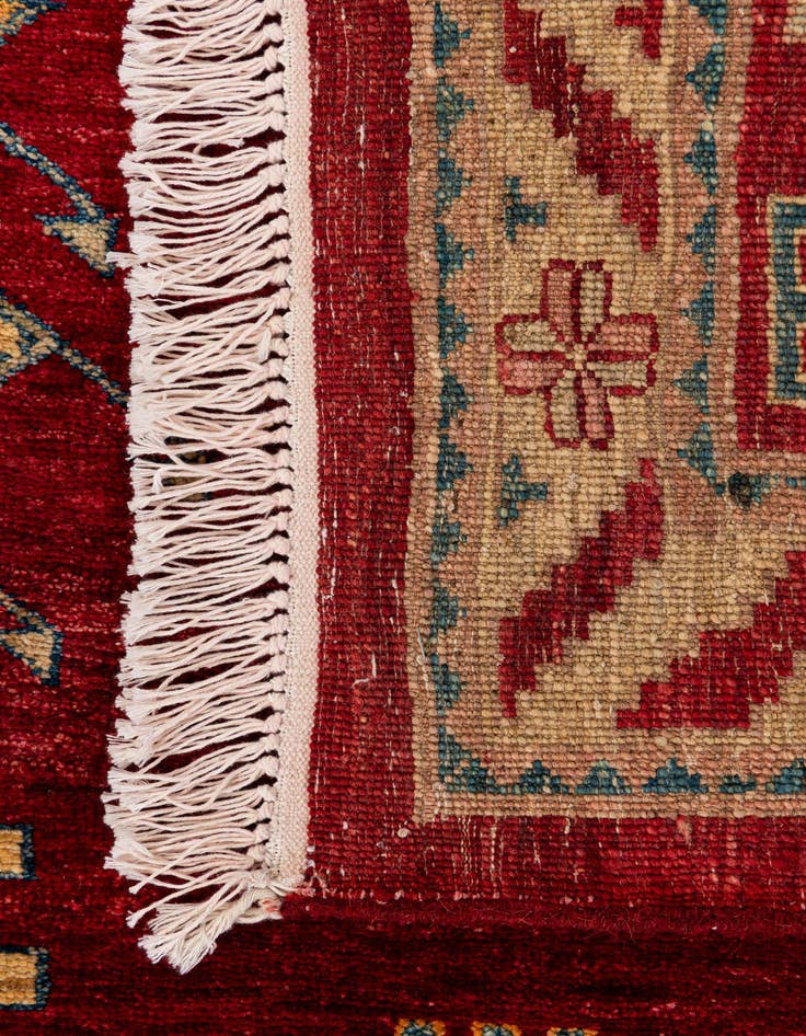 Detail image of  3' 3 x 4' 11  Hand Knotted Ziegler Wool Rug