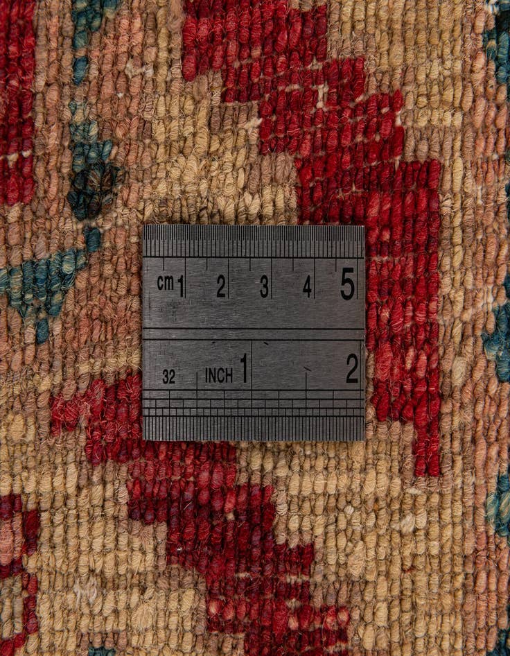 Detail image of  3' 3 x 4' 11  Hand Knotted Ziegler Wool Rug