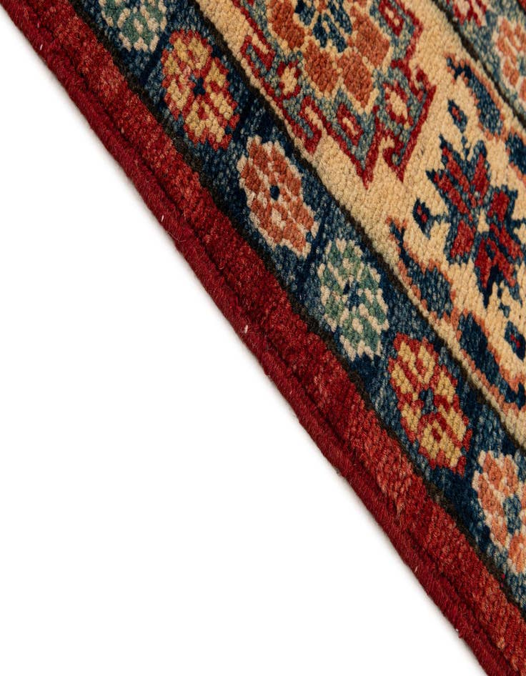 Detail image of  4' 11 x 6' 11  Hand Knotted Ziegler Wool Rug