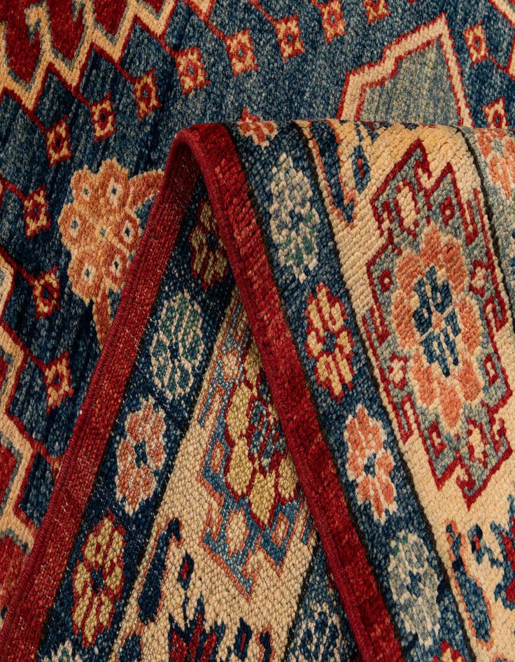 Detail image of  4' 11 x 6' 11  Hand Knotted Ziegler Wool Rug