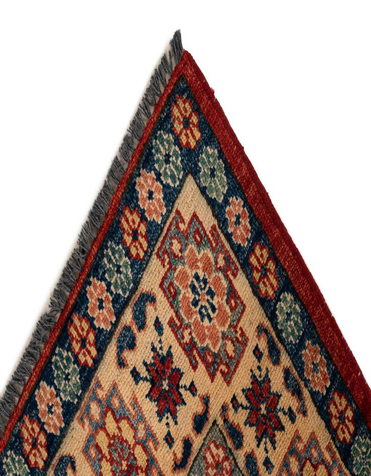 Detail image of  4' 11 x 6' 11  Hand Knotted Ziegler Wool Rug