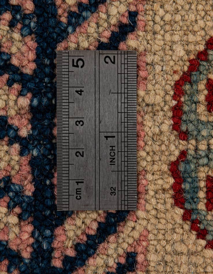 Detail image of  8' 11 x 12' 9  Hand Knotted Ziegler Wool Rug