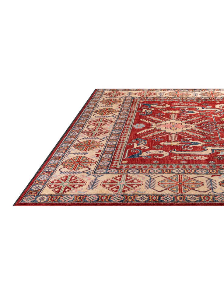 Detail image of  8' 11 x 12' 9  Hand Knotted Ziegler Wool Rug