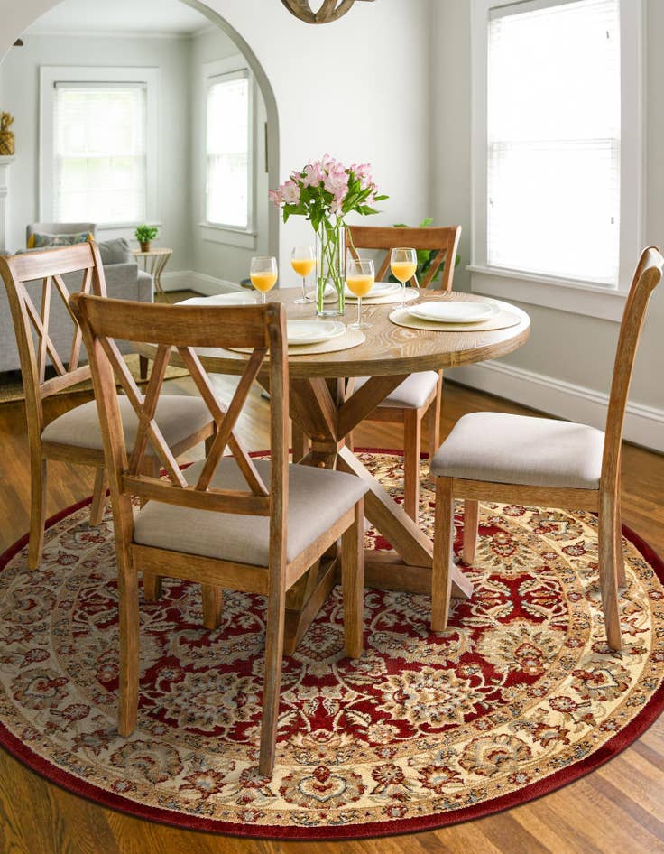 Detail image of  7' 10 x 7' 10 Aditi Round Rug