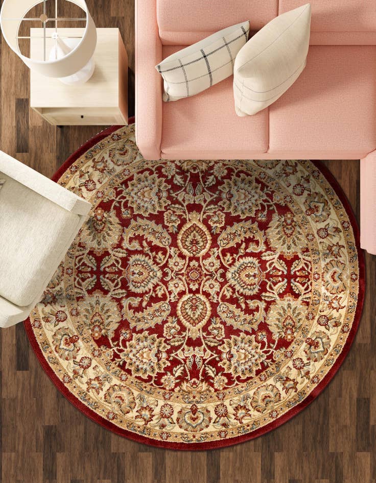 Detail image of  7' 10 x 7' 10 Aditi Round Rug