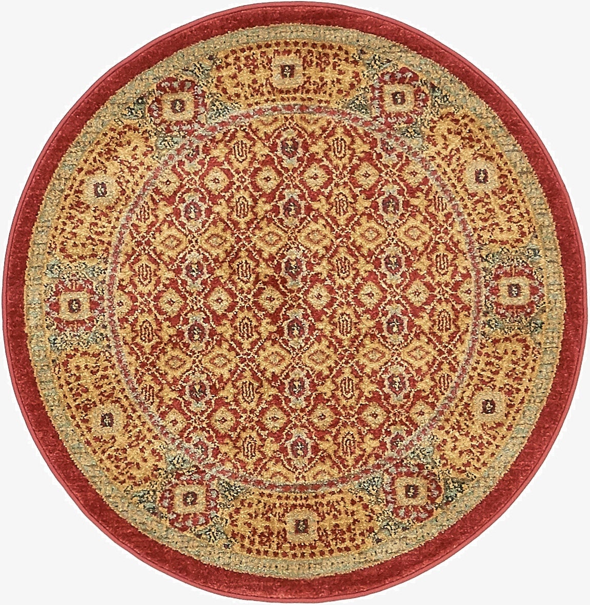  3' 3 x 3' 3 Amina Round Rug