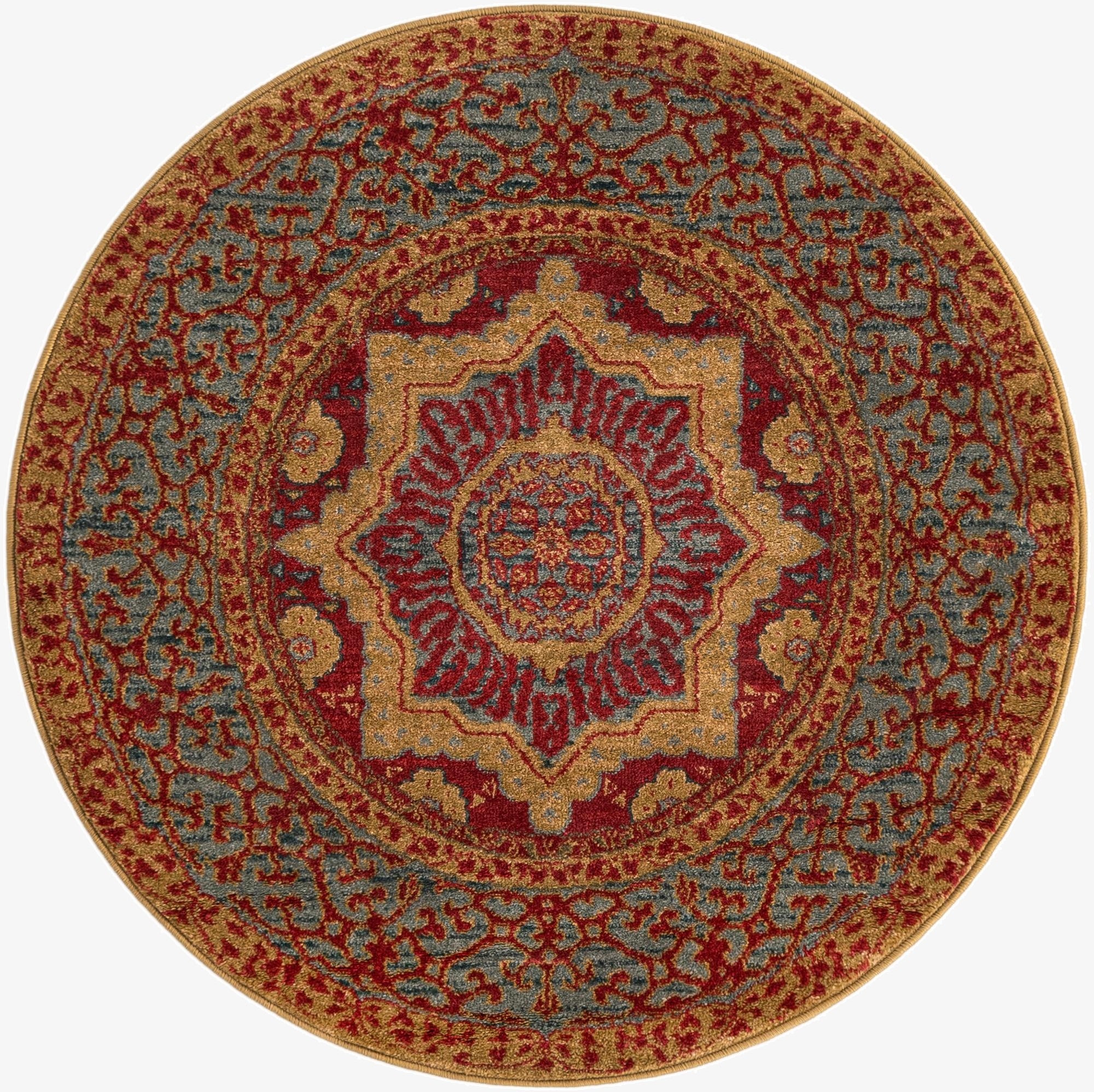 Primary image  3' x 3' Amina Round Rug