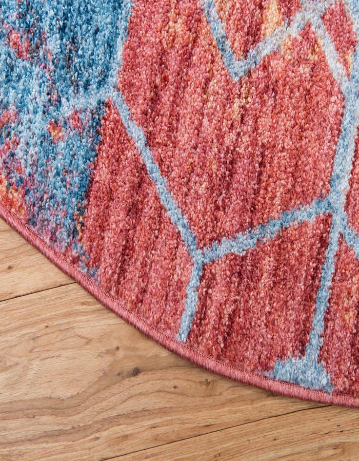 Detail image of  6' x 6' Andromeda Round Rug