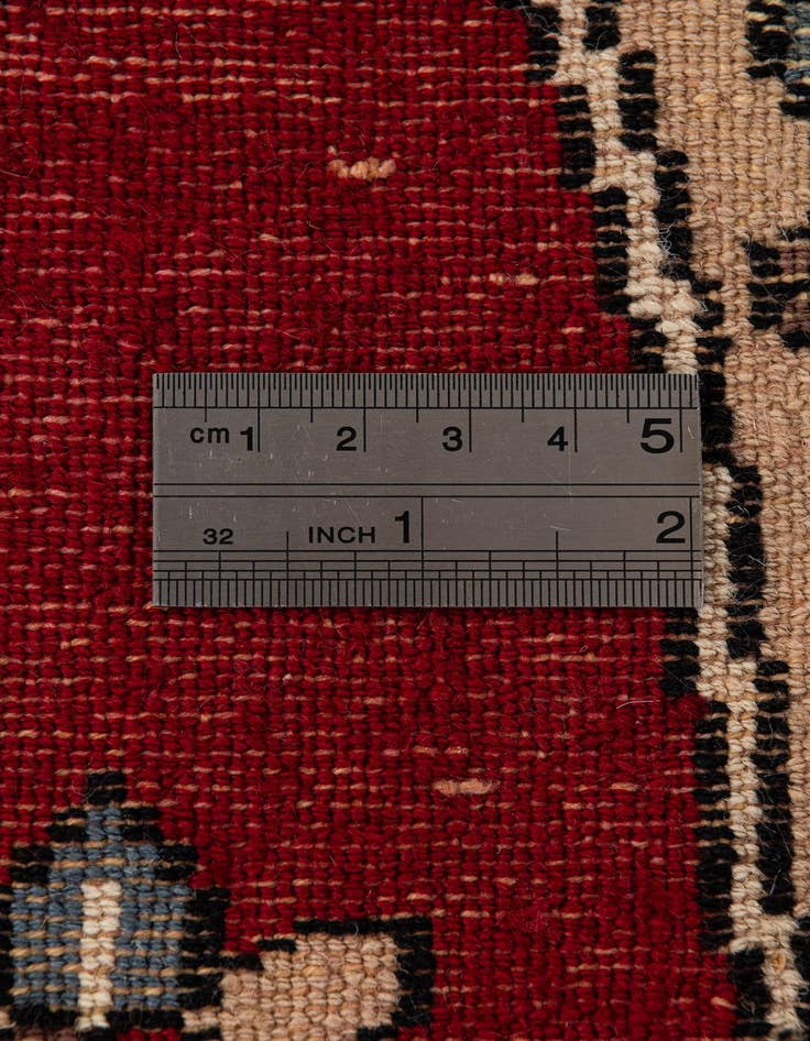 Detail image of  2' 6 x 2' 9  Hand Knotted Bokhara Oriental Wool Round Rug