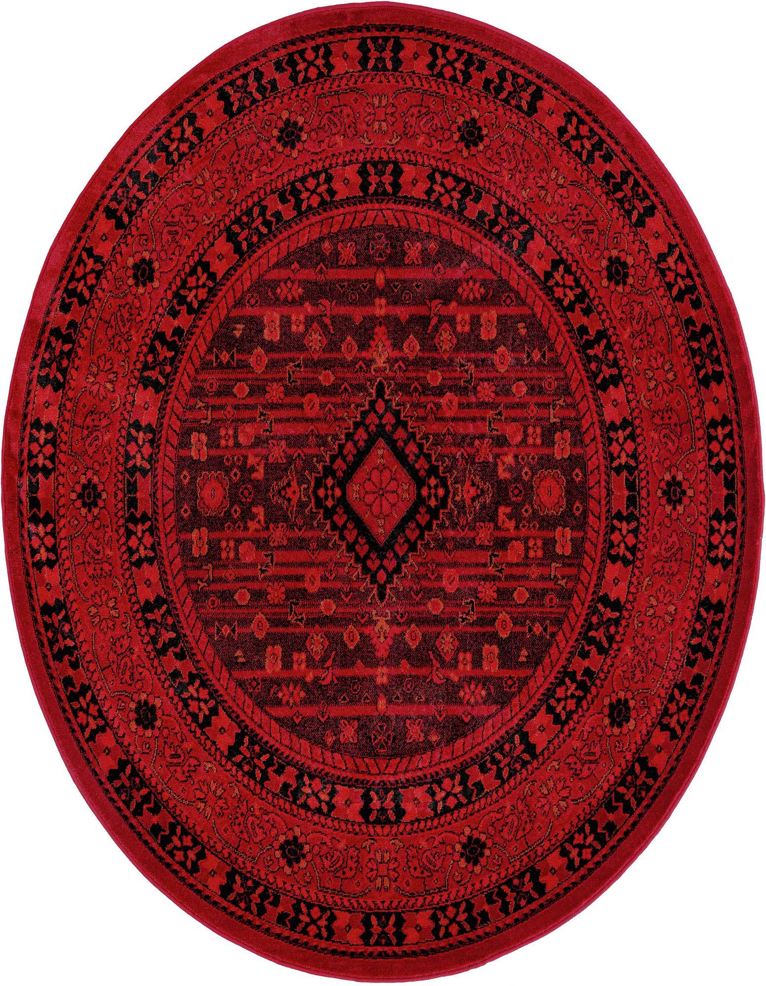 Primary image  5' 3 x 5' 3 Bokhara Round Rug
