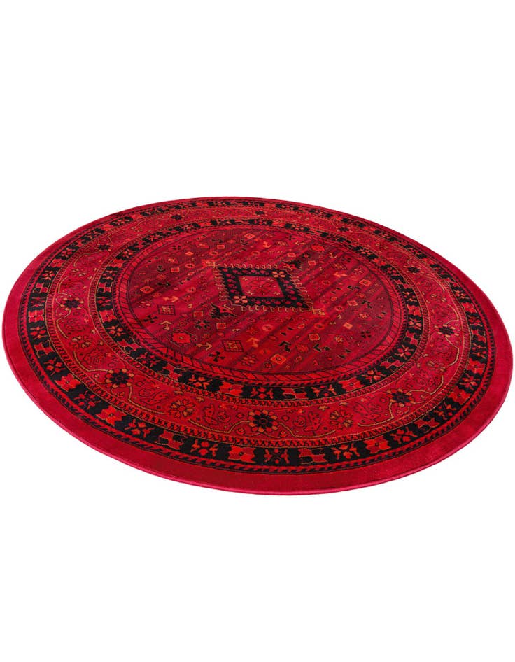 Detail image of  6' 1 x 6' 1 Bokhara Round Rug