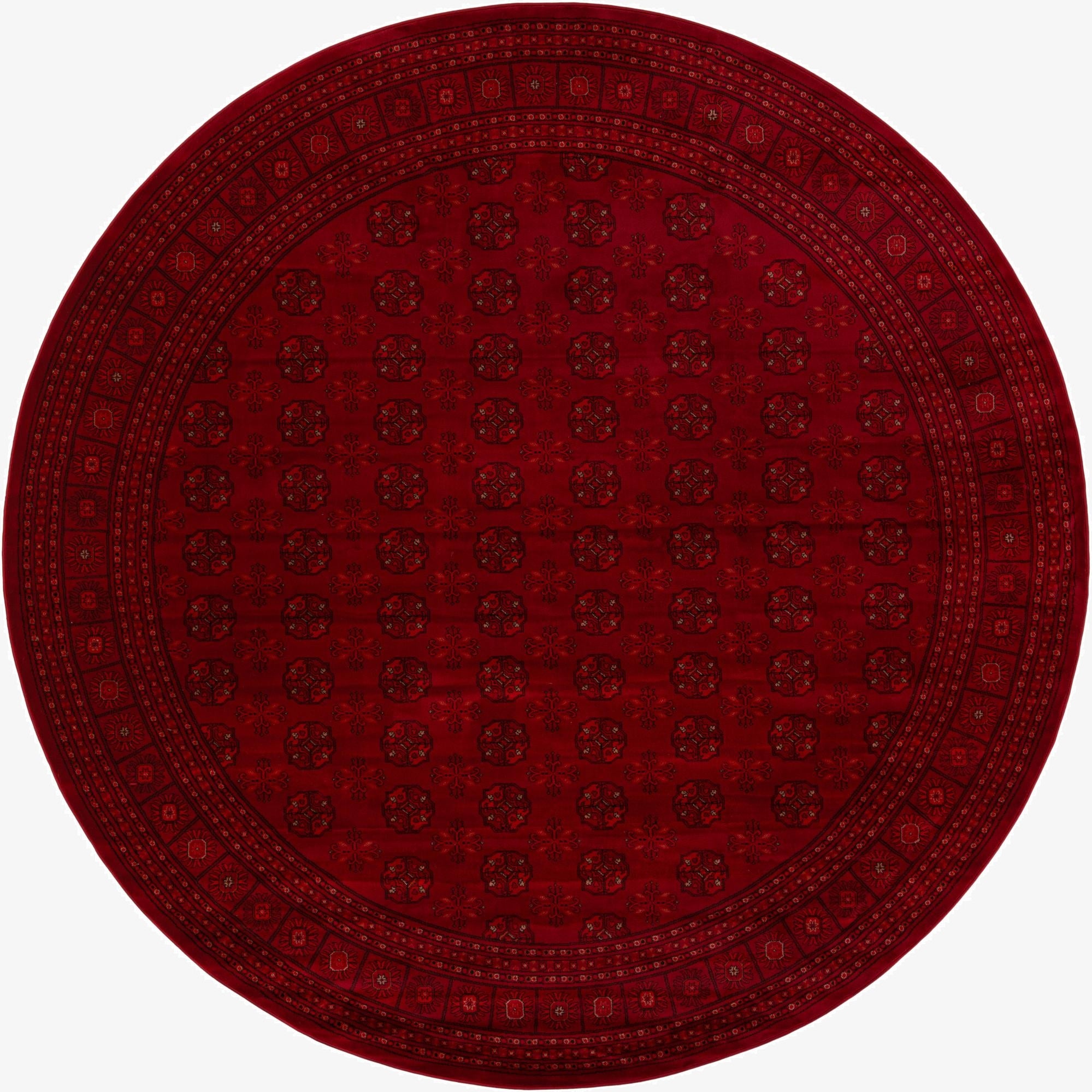  10' x 10' Bokhara Round Rug