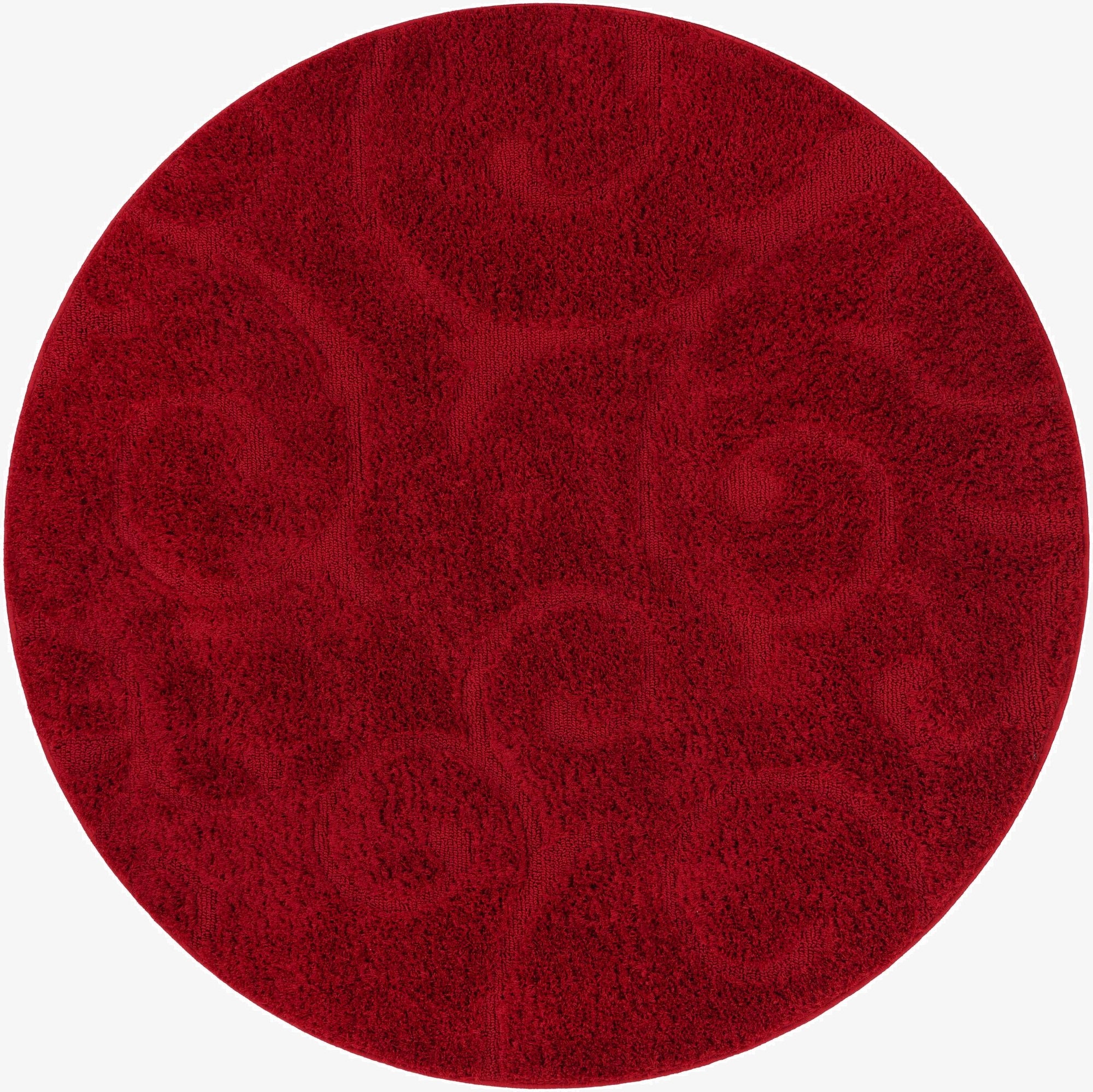  5' 3 x 5' 3 Botanical Shag Round Rug