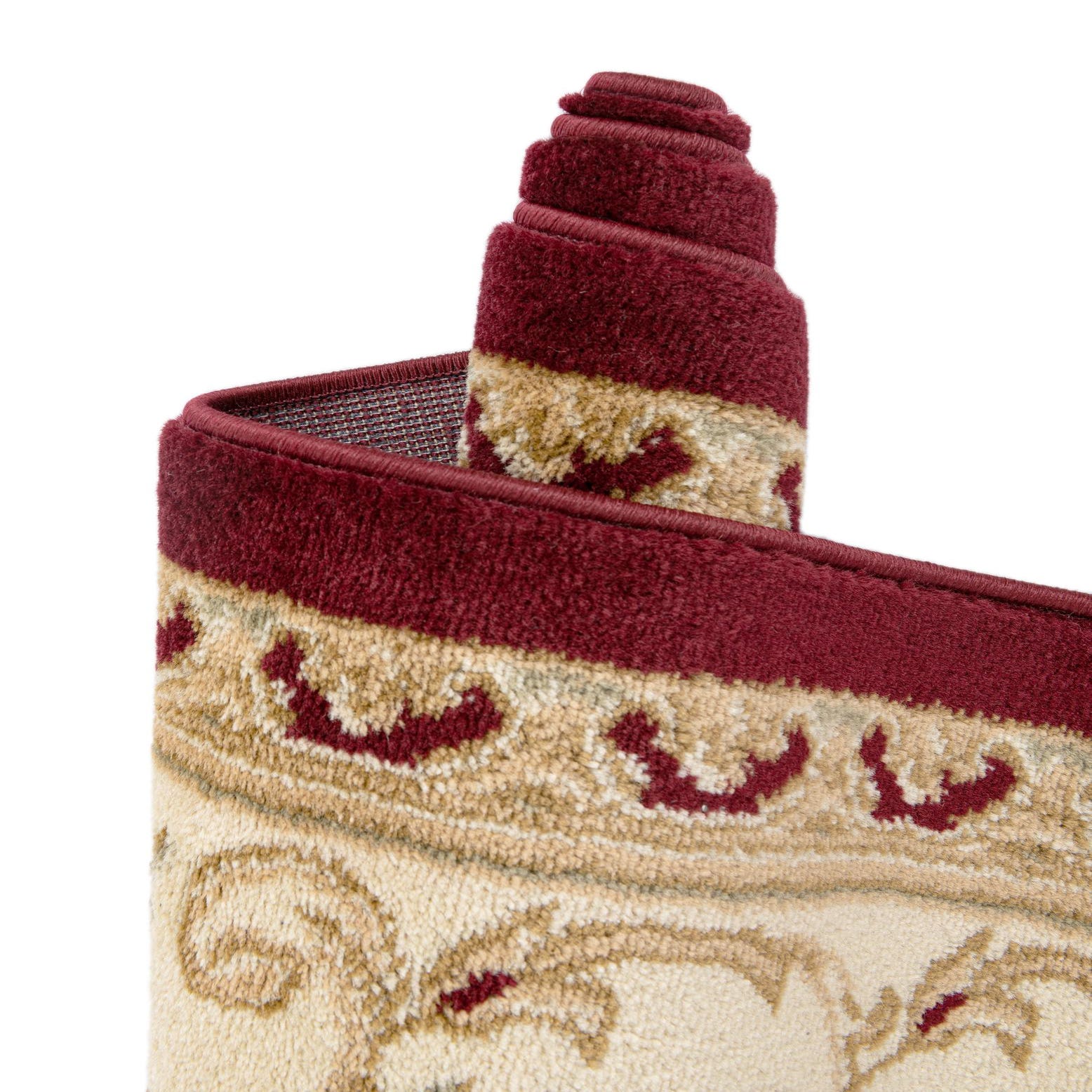 Red 6' x 6' Chateau Round Rug | Rugs.com