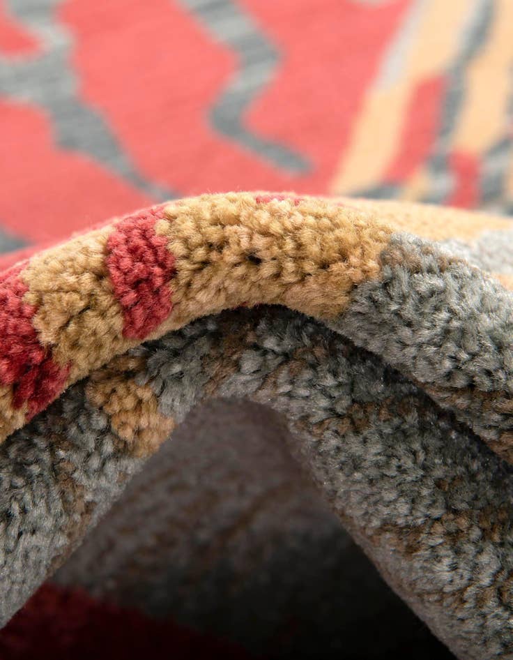 Detail image of  8' x 8' Kashkuli Gabbeh Round Rug