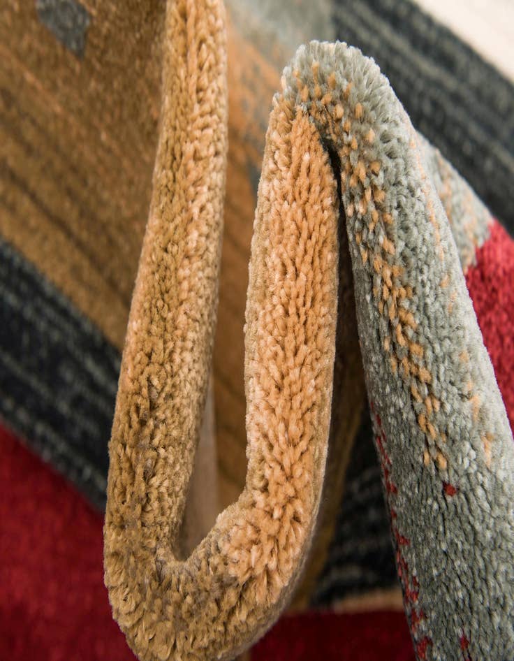 Detail image of  8' x 8' Kashkuli Gabbeh Round Rug