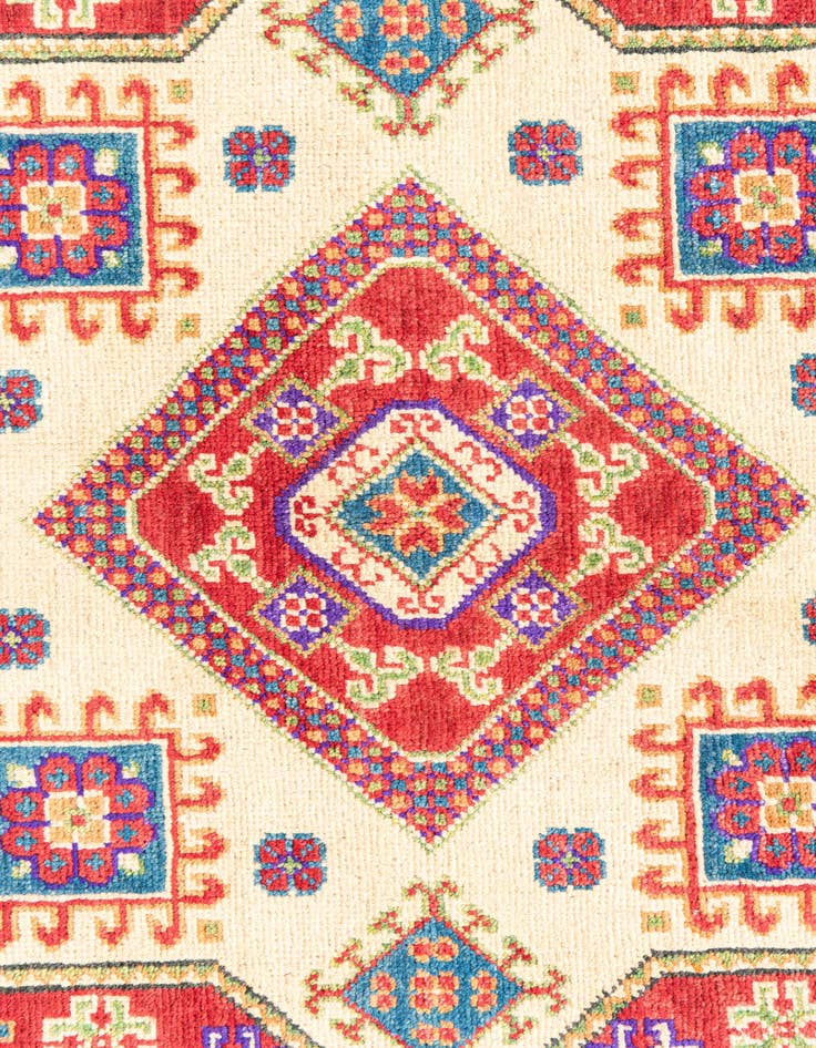 Detail image of  3' 3 x 3' 4  Hand Knotted Kazak Round Rug
