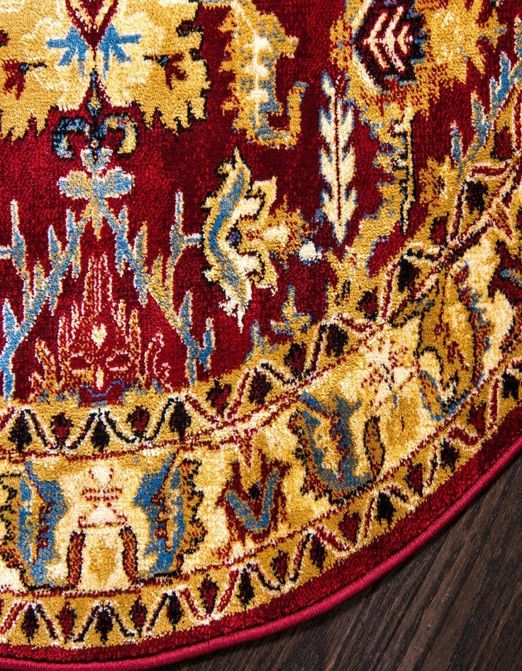Detail image of  5' x 5' Kennedy Round Rug