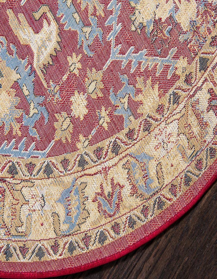 Detail image of  5' x 5' Kennedy Round Rug