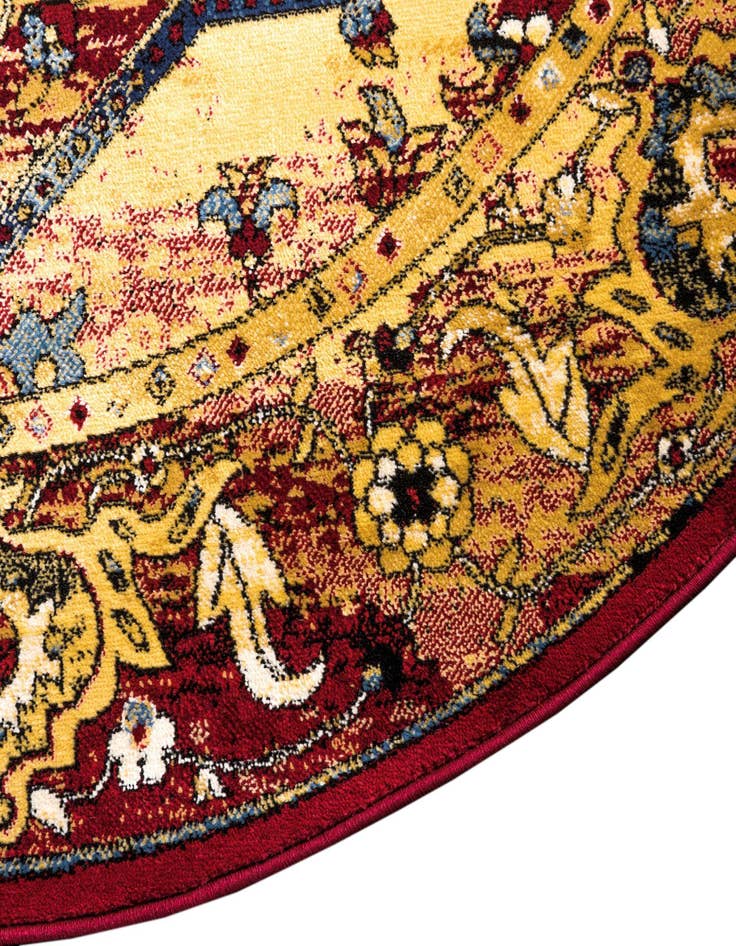 Detail image of  5' x 5' Kennedy Round Rug