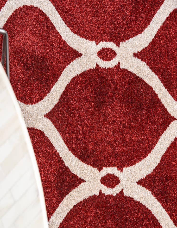 Detail image of  6' x 6' Lattice Round Rug