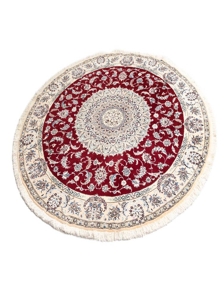 Detail image of  7' 1 x 7' 3 Nain Round Rug