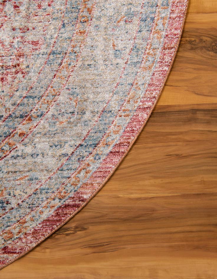 Detail image of  5' x 5' Noble Round Rug