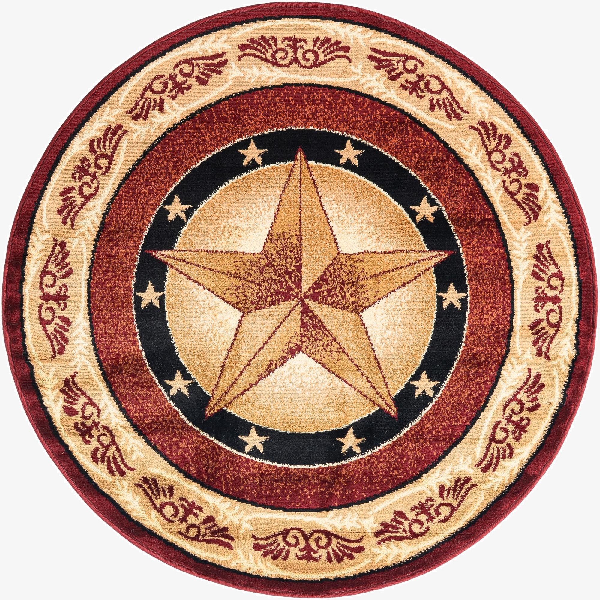  4' x 4' Pioneer Round Rug