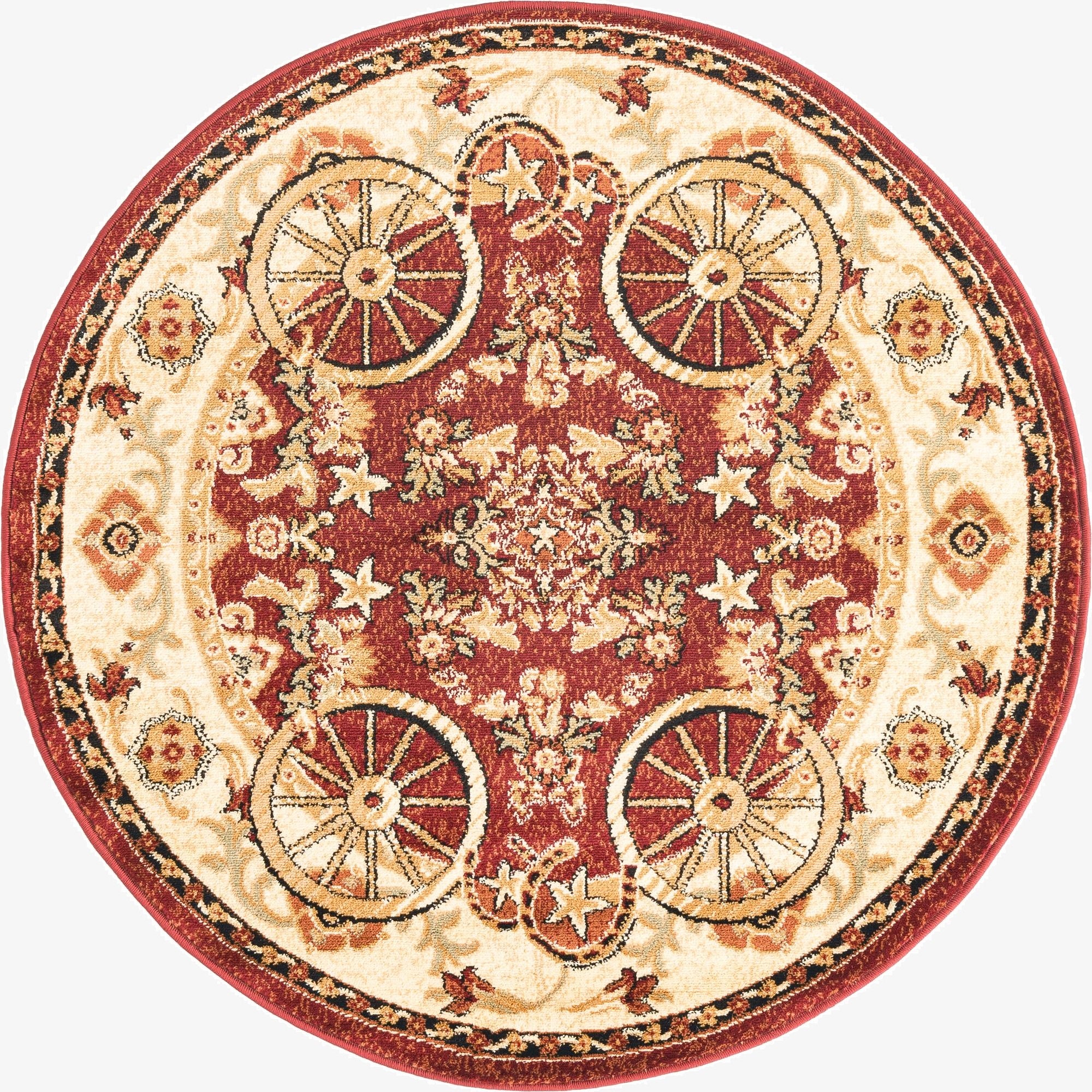  4' x 4' Pioneer Round Rug