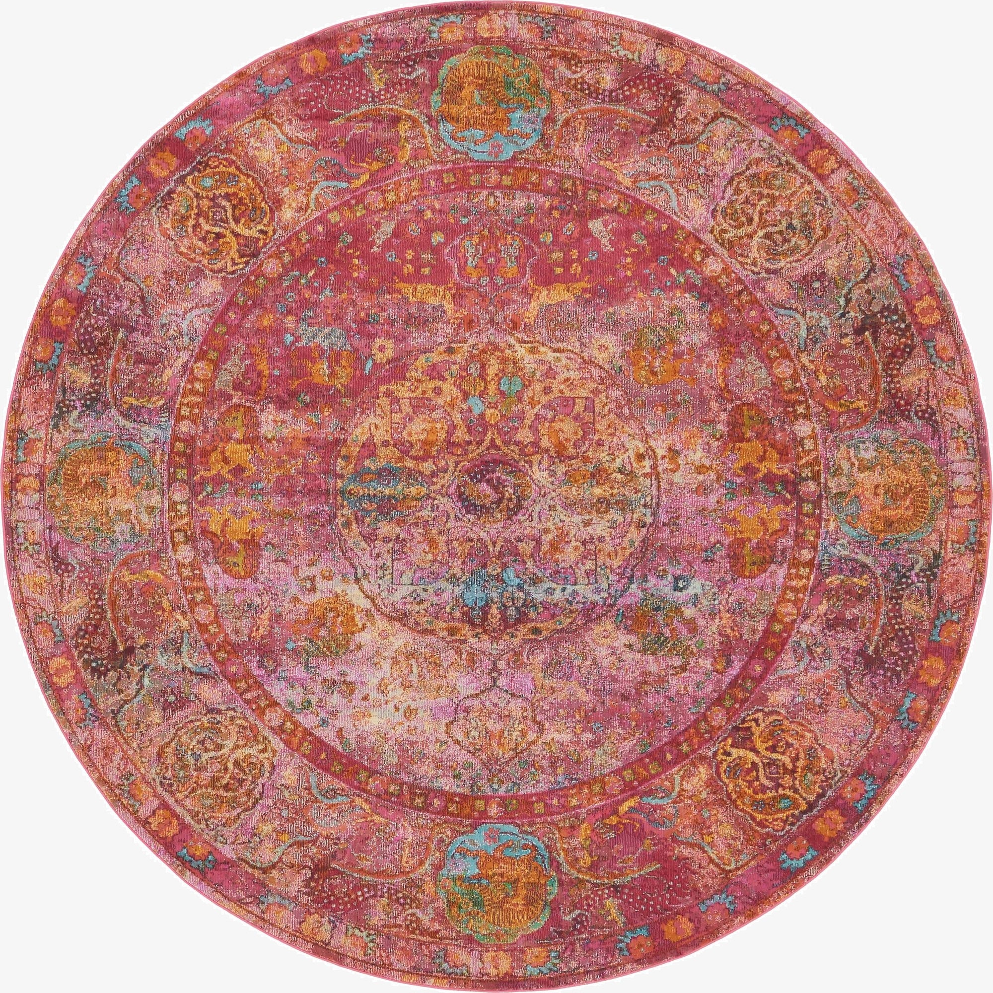 Primary image  8' x 8' 4 Santiago Round Rug