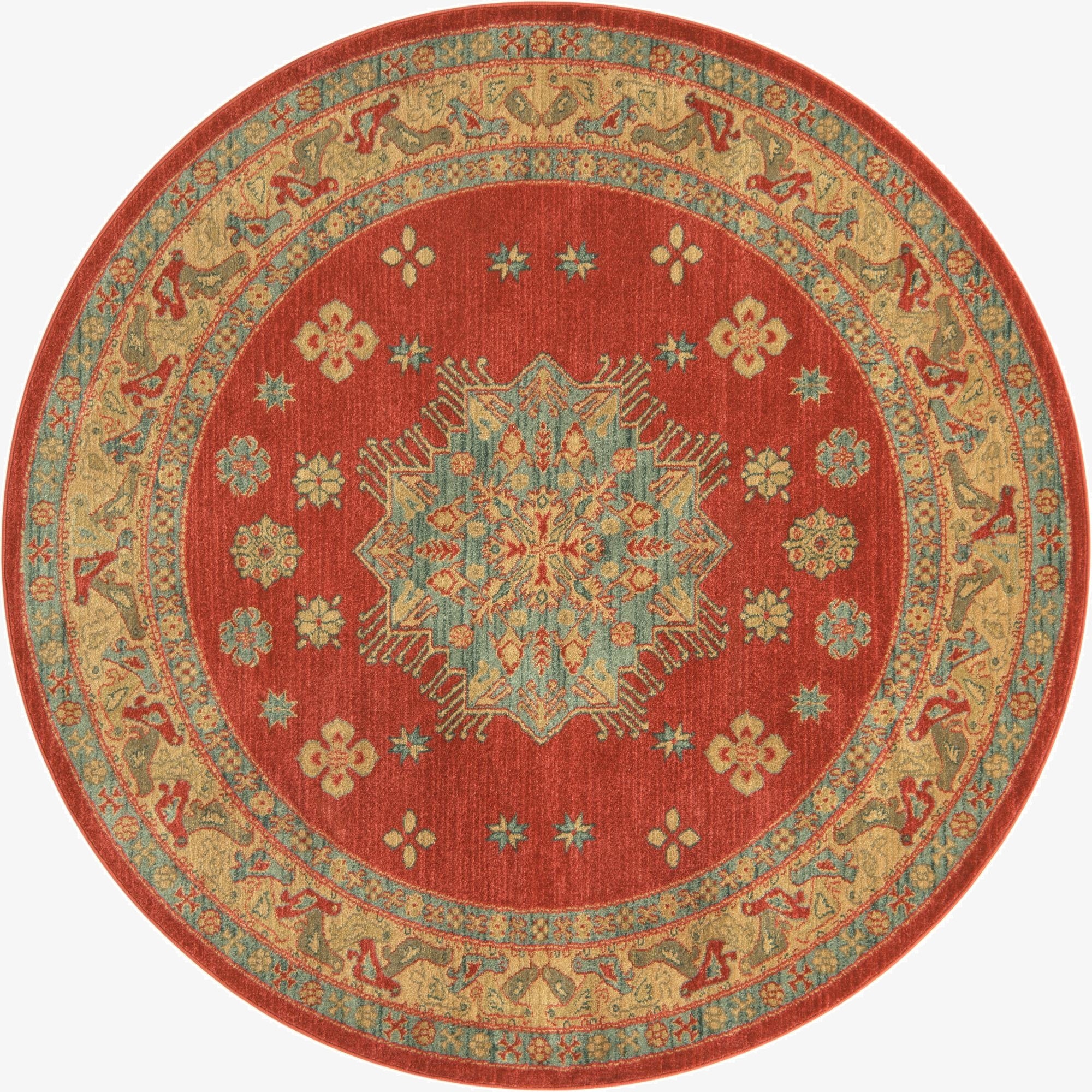  6' x 6' Sara Round Rug