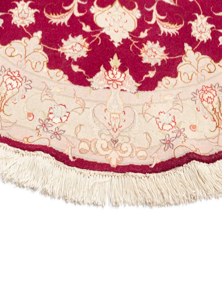 Detail image of  4' 11 x 4' 11 Tabriz Round Rug
