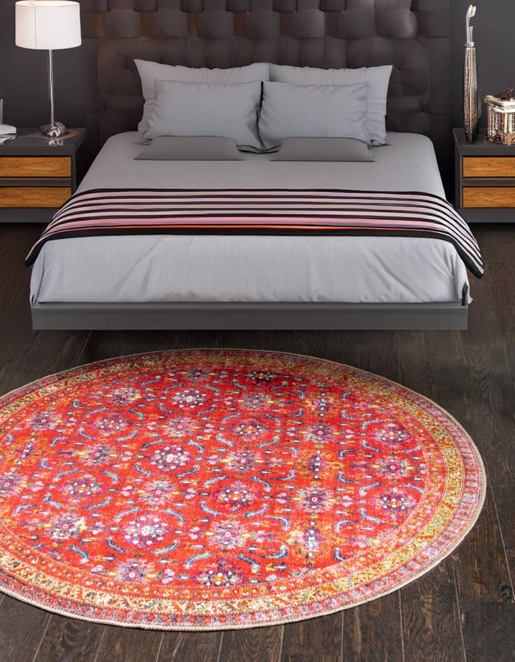 Detail image of  3' 6 x 3' 6 Timeless Round Rug