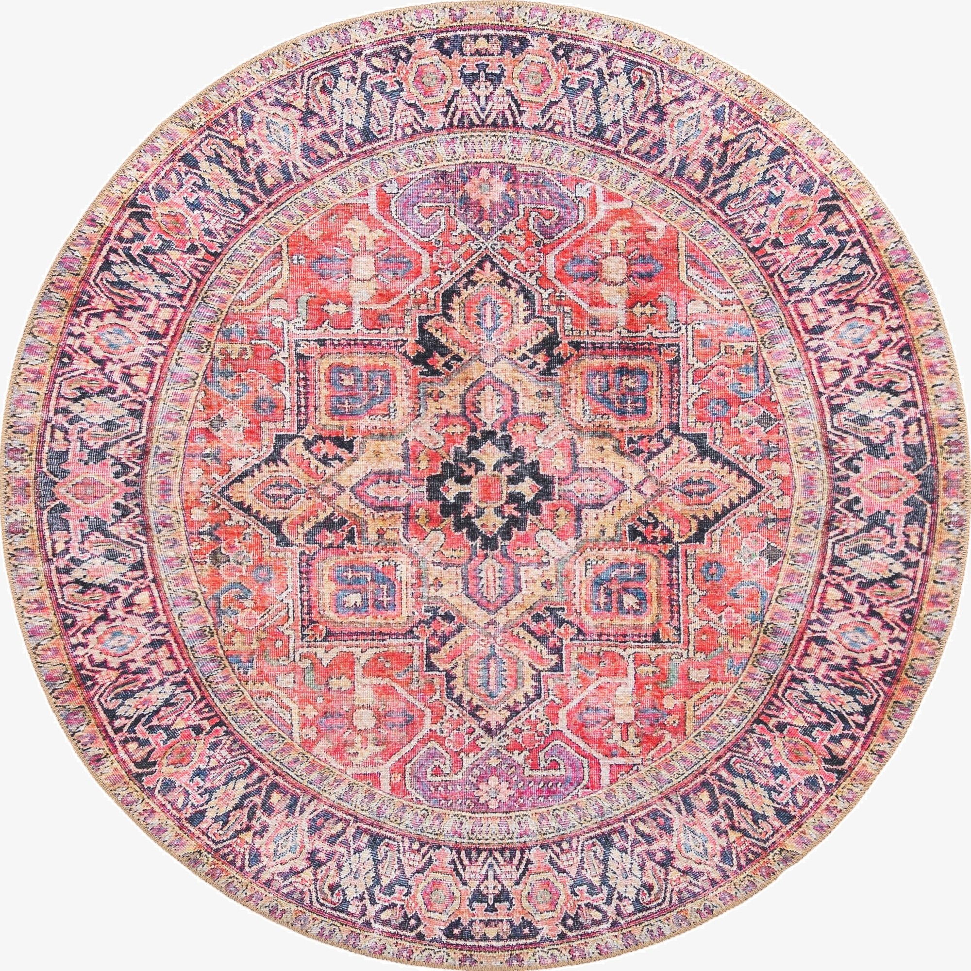  5' x 5' Timeless Round Rug