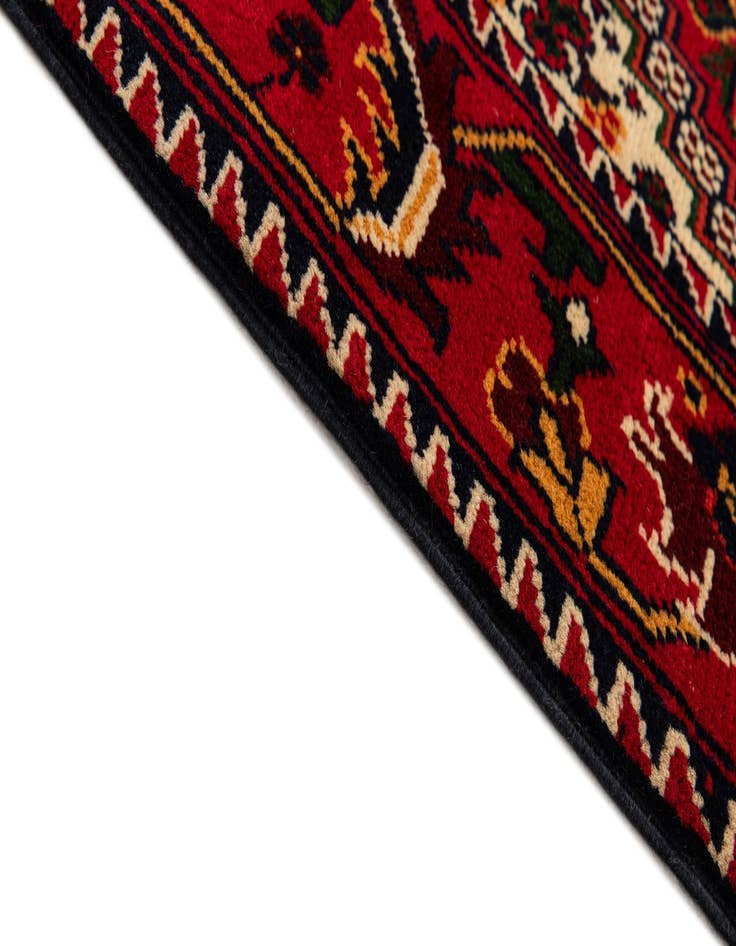 Detail image of  3' x 10' 1  Hand Knotted Afghan Ersari Wool Runner Rug