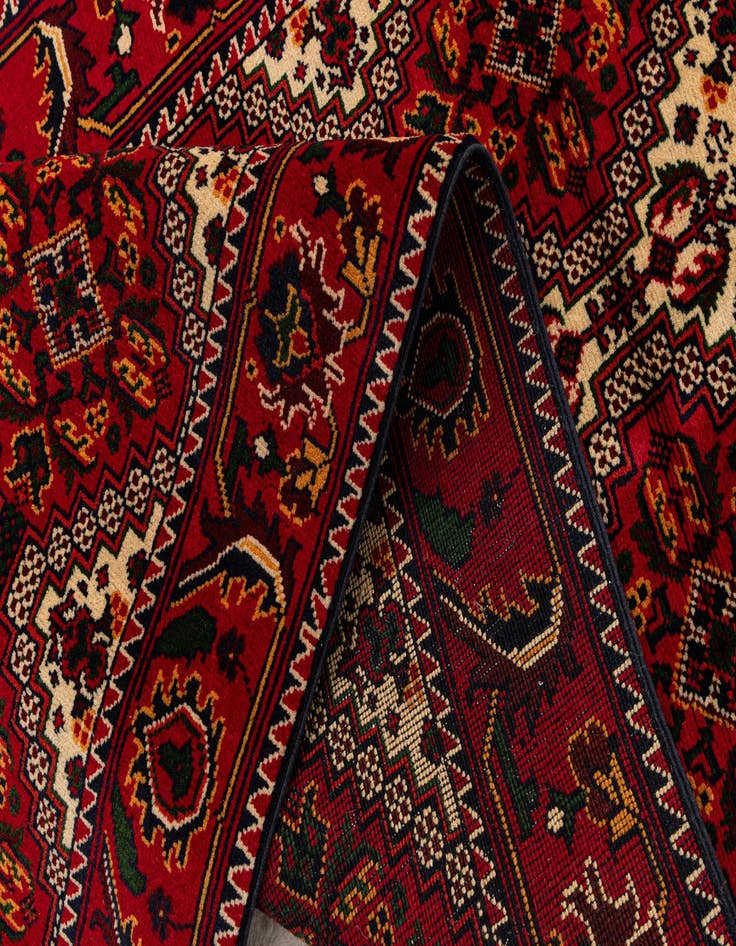 Detail image of  3' x 10' 1  Hand Knotted Afghan Ersari Wool Runner Rug