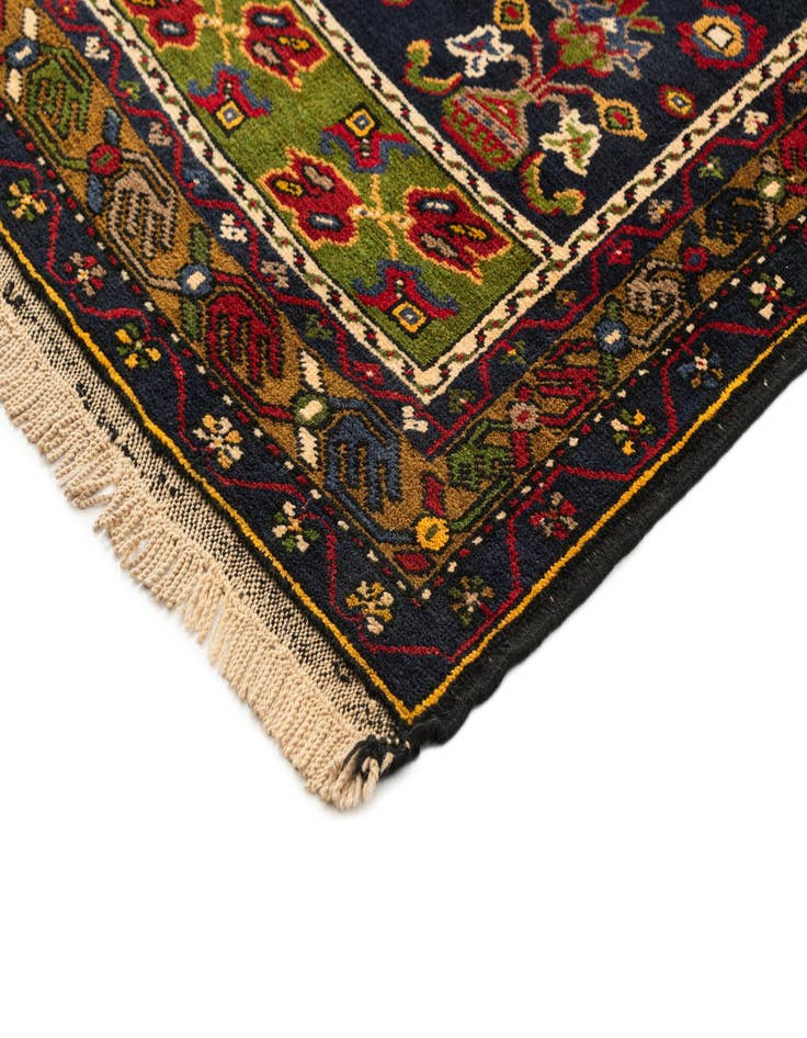 Detail image of  3' 3 x 6' 6  Hand Knotted Anatolian Wool Runner Rug
